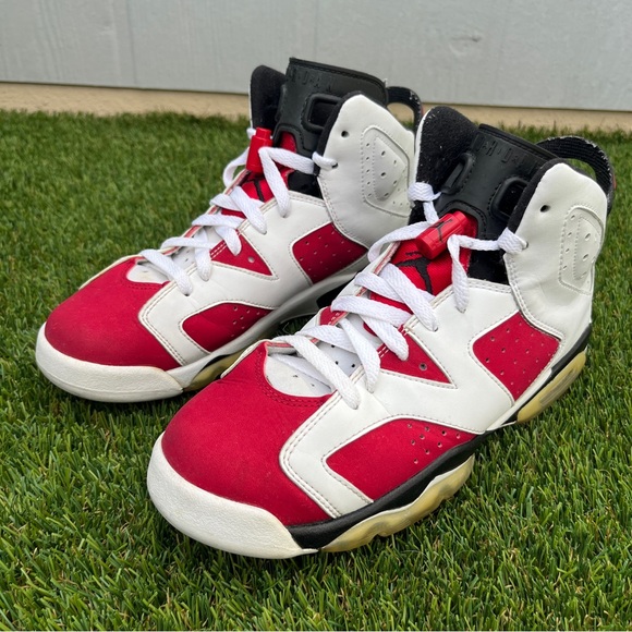 Nike Air Jordan 6 Carmine Countdown Pack Size 7Y 322720-161 - Picture 10 of 11